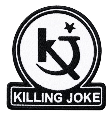 Killing joke embroidered patch - joke,