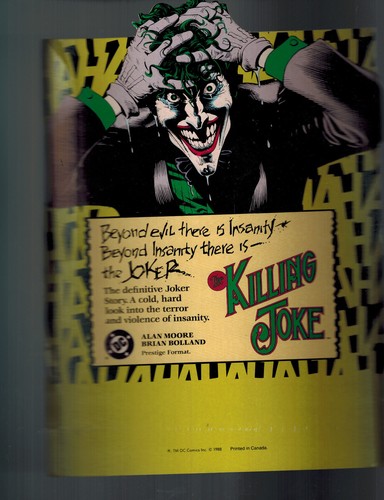 Killing joke scarce - killing,